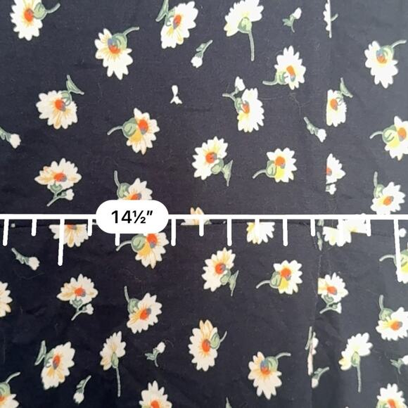 Louche London Jayne Piped Cut Out Floral Dress Sz 8 Vintage Feel CottageCore - Picture 7 of 8